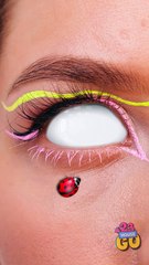 When a Ladybug Flies Into Your Eye - This Is What It Looks Like