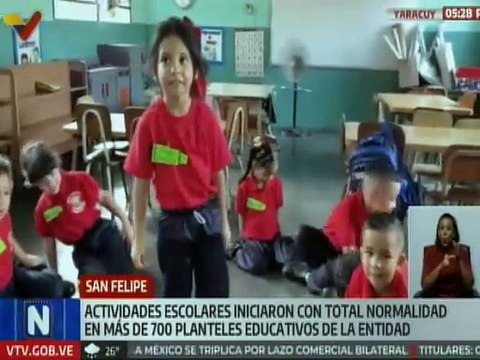 Inicia nuevo año escolar en los 731 planteles educativos del estado Yaracuy