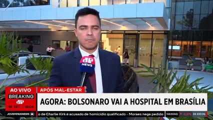 AGORA: Jair Bolsonaro é levado às pressas para hospital em Brasília