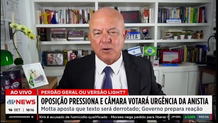 Oposição pressiona e Hugo Motta promete votar projeto da anistia em regime de urgência