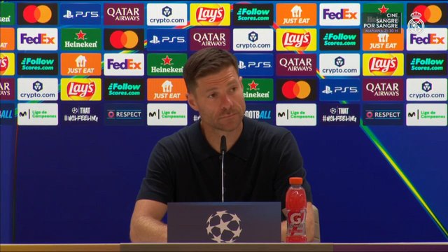 XABI ALONSO, rueda de prensa tras el REAL MADRID 2 - MARSELLA 1 | CHAMPIONS LEAGUE