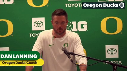 Oregon Ducks Coach Dan Lanning discusses how important it is to make critical plays