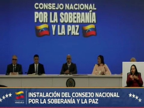 Presidente de la AN Jorge Rodríguez: Hoy están todos aquí para defender la paz de la república