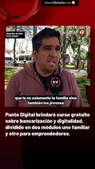 Punto Digital brindará curso gratuito sobre bancarización y digitalidad, dividido en dos módulos uno familiar y otro para emprendedores.