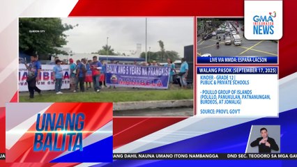 3 araw na tigil-pasada ng MANIBELA, nagsimula na | Unang Balita