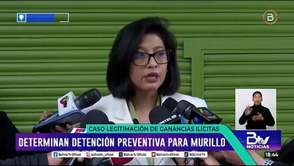 Cuarta audiencia, Murillo queda con detención preventiva en San Pedro por tiempo indefinido