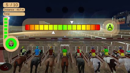 Time For One Close Finish In A Race (Horse Racing 2016)
