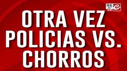Policías vs chorros: intentaron robarle la camioneta y se tiroteó