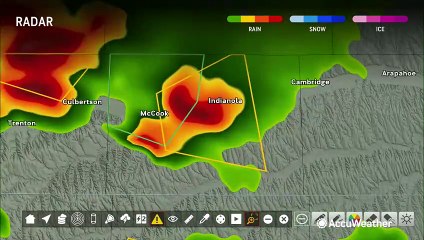 Afternoon storms bring hail and flood risks from Colorado to Iowa