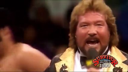 WWE SURVIVOR SERIES 1990 highlight DEBUT UNDERTAKER