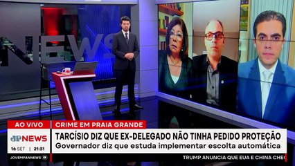 Caso Ruy Ferraz: Escolta para delegados sugerida por Tarcísio é válida? Rodolfo Laterza comenta