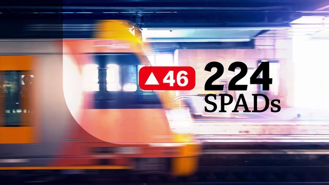 Sydney Trains defends safety records despite an increase in trains failing to stop at red lights