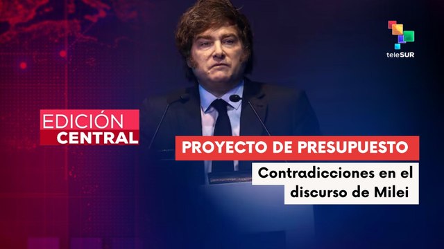Medios locales analizan discurso del pdte. Milei ante proyecto de presupuestos