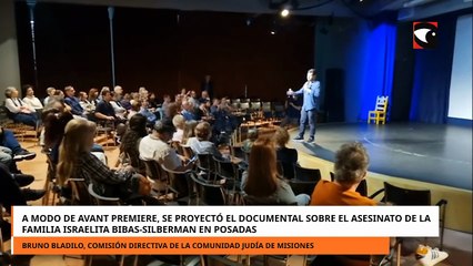 Se proyectó el documental sobre el asesinato de la familia israelita Bibas-Silberman en Posadas