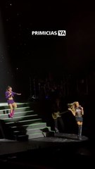 El video de la terrible caída del escenario de Catherine Fulop en el show de Erreway