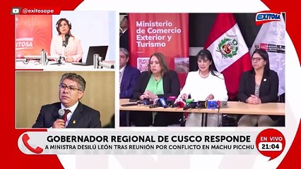 Crisis en Machu Picchu es un asunto de interés nacional, señala gobernador de Cusco