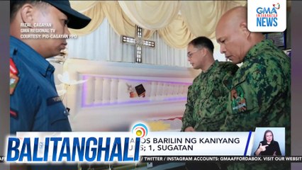 Pulis, patay matapos barilin ng kaniyang kasamahang pulis; 1, sugatan | Balitanghali