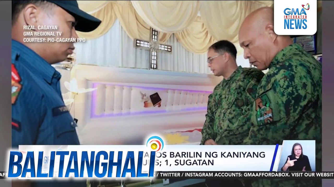 Pulis, patay matapos barilin ng kaniyang kasamahang pulis; 1, sugatan | Balitanghali