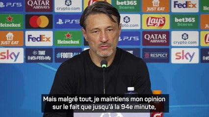 Dortmund - Kovac frustré d'avoir laissé échapper la victoire à Turin