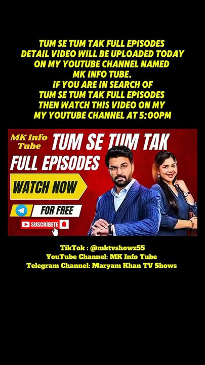 Tum Se Tum Tak full episodes __ Mr Aarya __ Anu __ Watch online free