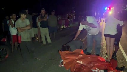 Un motociclista falleció luego de ser embestido por el conductor de un vehículo en Santa Cruz de Yojoa