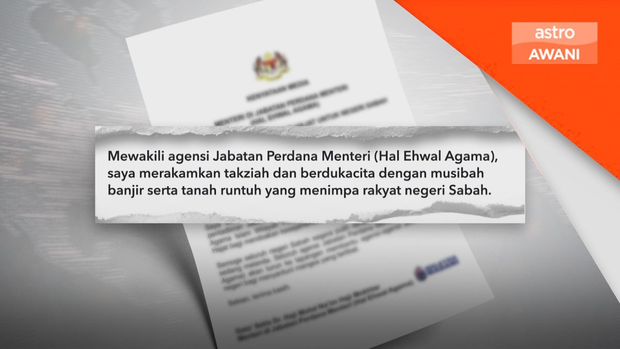 Masjid, surau di bawah JAKIM, JAWI diarah adakan solat hajat untuk Sabah