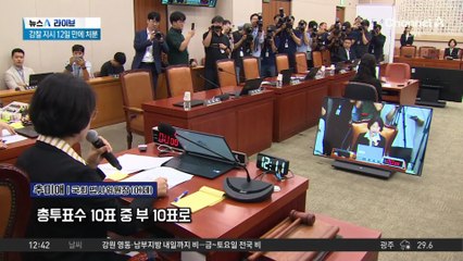 “법사위 말고 법정 가라” vs “李부터 내려와라”