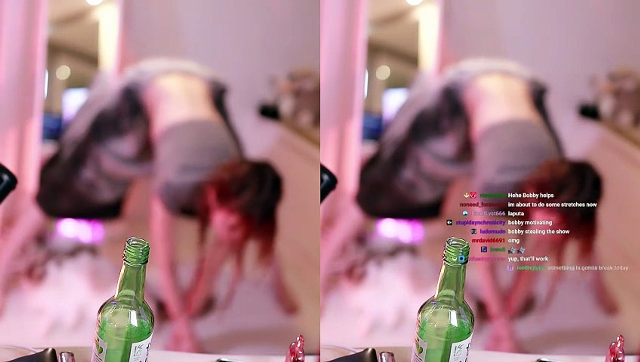 Just Chatting #22: "irissiri129 - did not think you can streach kitty on twitch ( bobby yoga )"