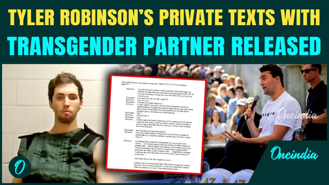 Kirk Kill Plot: Tyler Robinson’s EXPLOSIVE Texts Reveal Week-Long CHILLING Plot to Assassinate Kirk