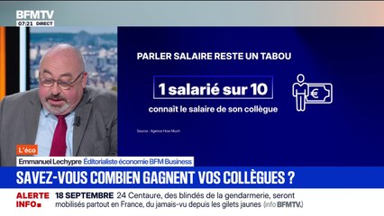 Parler salaire reste un tabou en entreprise: seul un salarié sur dix connaît celui de son collègue, selon une étude