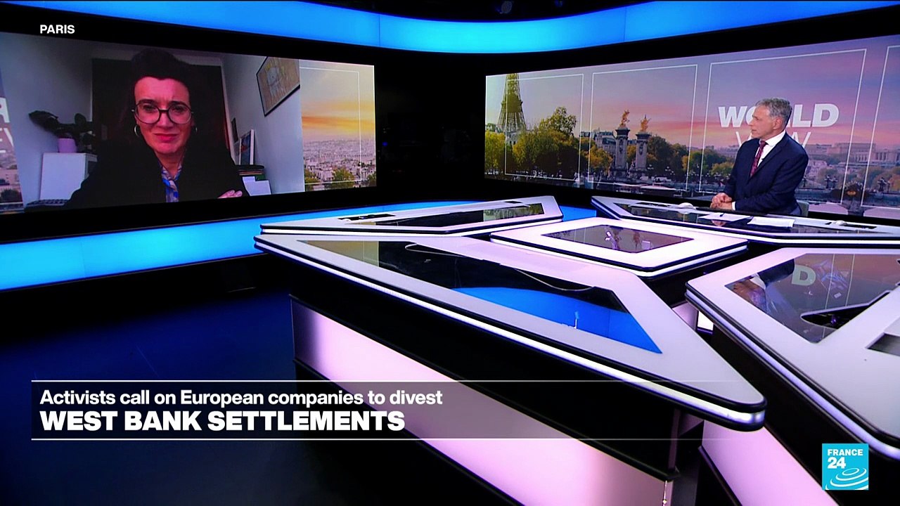 'Trade, investment and connection with Israeli settlements help sustain a totally illegal project'