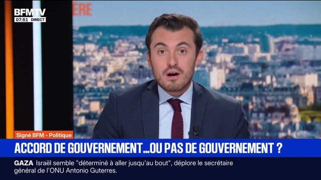 SIGNÉ BFM - Formation d'un gouvernement: Ce qui est possible, c’est que l’aventure Lecornu 1 soit une sorte de Bayrou 2