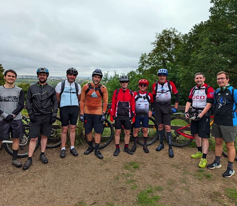 Montage photos sortie VTT dominicale