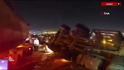 Hatay'da şoförün cansız bedeni aracın altından çıktı