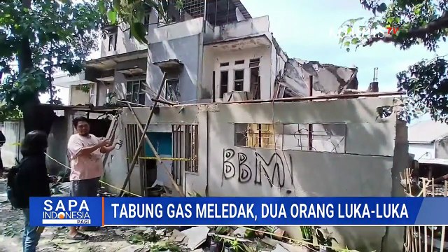 2 Orang Terluka dan 3 Rumah Rusak Akibat Ledakan Tabung Gas di Kiaracondong | SAPA PAGI