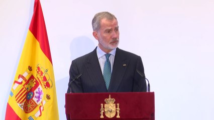 Felipe VI califica de "crisis humanitaria insoportable" la situación en Gaza
