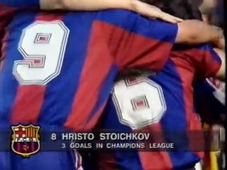 Barcelona v Porto Champions League Semi Final 27-04-1994