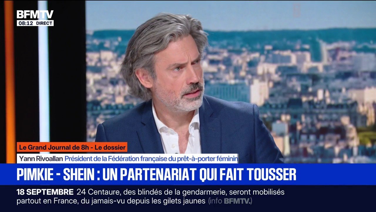 "C'est une honte" : Yann Rivoallan, président de la Fédération française du prêt-à-porter féminin, réagit au partenariat entre Pimkie et Shein