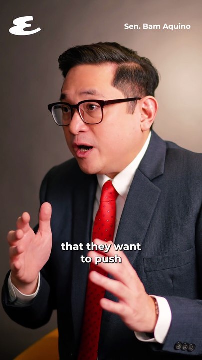 Sen. Bam Aquino on the National Budget | Esquire Philippines