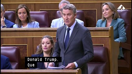 Feijóo a Sánchez: "Usted no defiende ninguna causa noble, solo quiere tapar sus vergüenzas"