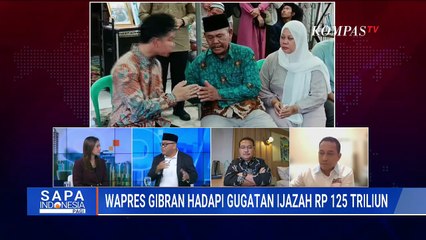 [FULL] Blak-blakan Penggugat Soal Ijazah Wapres Gibran Digugat Rp 125 Triliun, Apa Tujuannya?