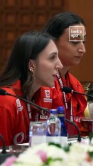 Cumhurbaşkanı Erdoğan, A Milli Kadın Voleybol Takımı'nı kabul etti