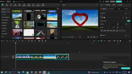 How to Apply Flip Book or Page Turning Transition in CapCut PC