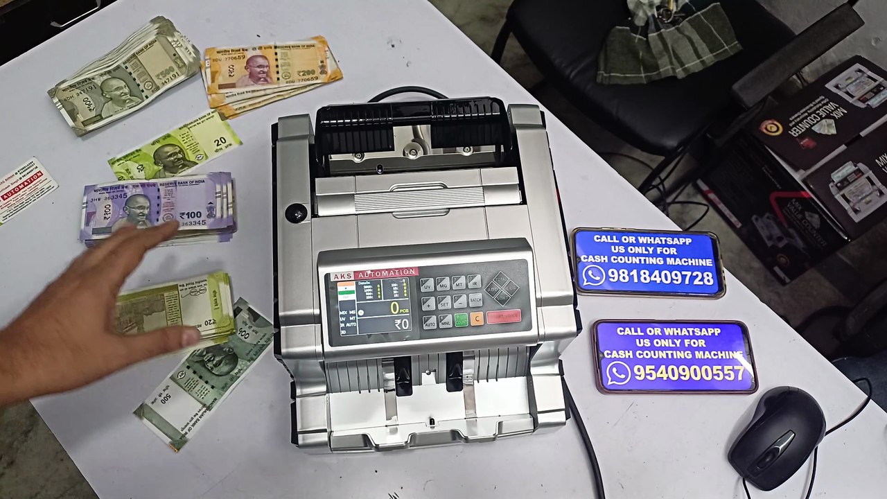 Top Currency Counting Machine Dealers & Suppliers Delhi NCR
