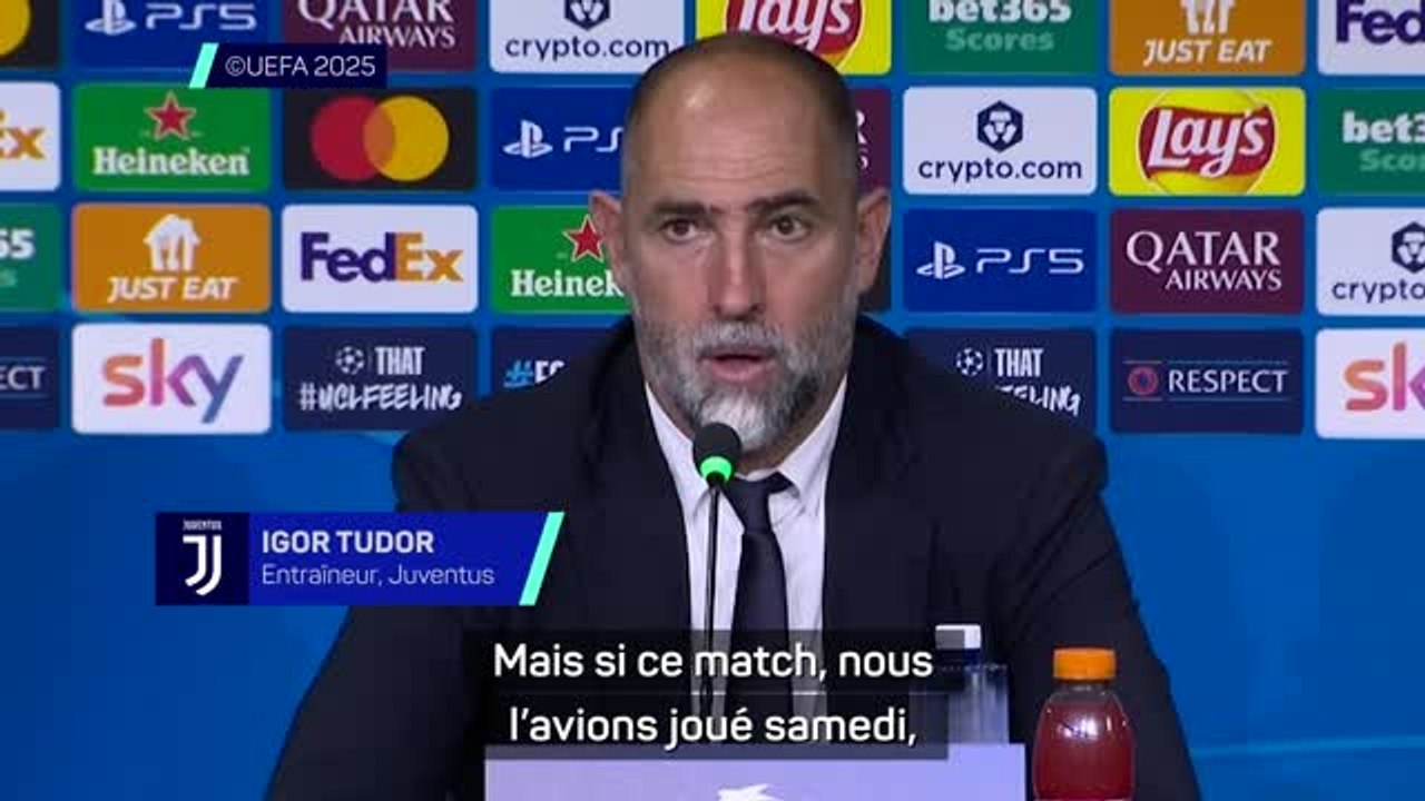 Juventus - Tudor : “Des buts encaissés dû à la fatigue après le match contre l’Inter”