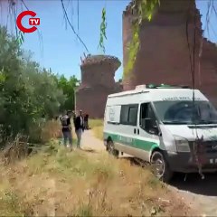 İznik'te tarihi surların dibinde sır olay: Erkek cesedi bulundu!