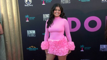 Ashley R Singh attends a special red carpet screening of "Doin' It" in Los Angeles