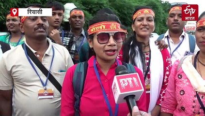 जम्मू-कश्मीर: तीन हफ्ते तक अस्थायी रोक के बाद वैष्णो देवी यात्रा फिर से शुरू, देखें वीडियो