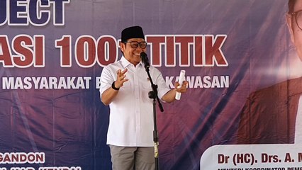 Cak Imin Tetapkan Widuri Pegandon Jadi Pilot Project 1001 Titik Pemberdayaan Masyarakat