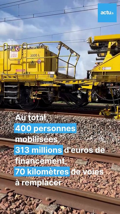 Travaux SNCF Paris Orléans : au cœur du plus gros chantier de chemin de fer de l'année